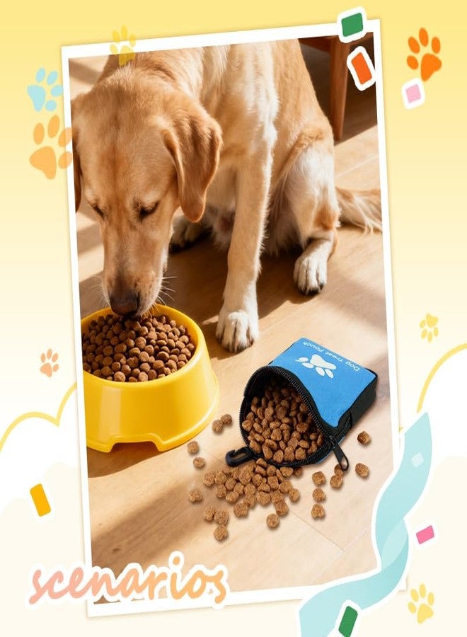 Xiyantiji Dog Training Treat Pouch for Leash Small Pocket-Sized Snack Pouches with Zipper Portable Training Bag for Women Men Pet Owners Dog Cat Poop Bags Holders Dog Walking Bag Training Accessories - Image 4