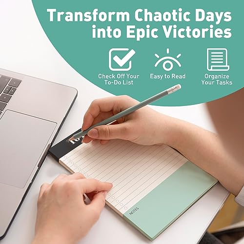 Sweetzer & Orange To Do List Notepad Magnetic Notepad Planners - Easy to Read Daily Todo Check Lists, Grocery Checklist, Daily Schedule Note Pad and More! Daily Task Planning Pad and List Maker - Image 4