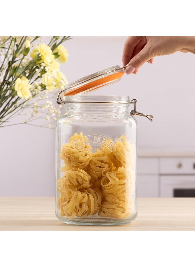 Kilner Kilner 3 Litre Square Clip Top Jar  - Image 3