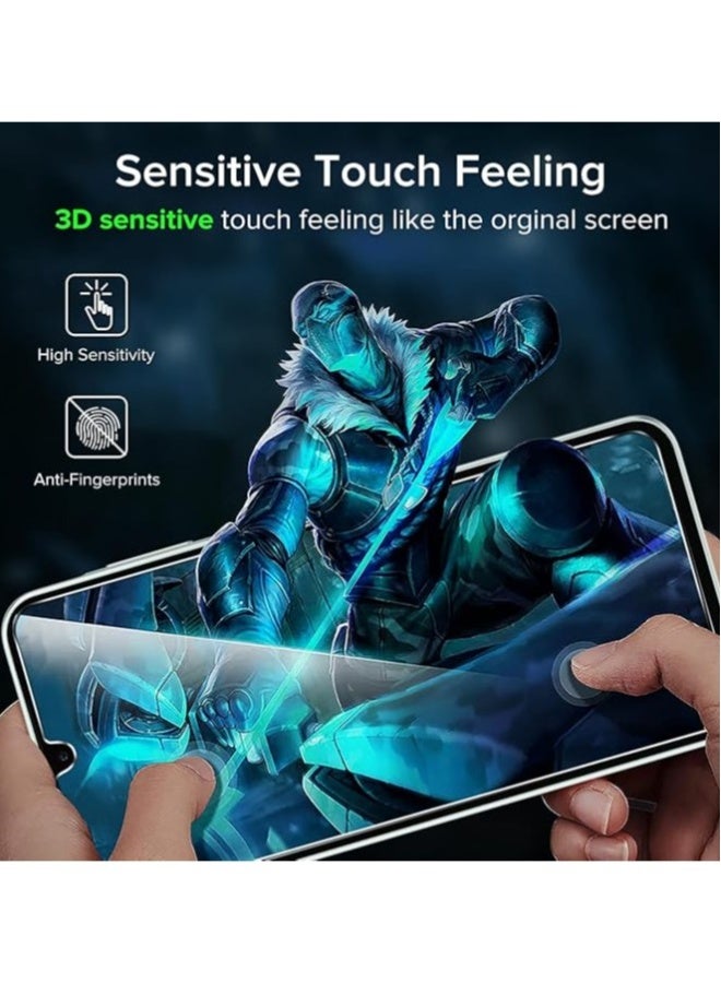 DUSALA 2 Pack Tempered Glass for Samsung Galaxy A26 5G Screen Protector, Anti-Scratch Case Friendly Clear HD Film - Image 5