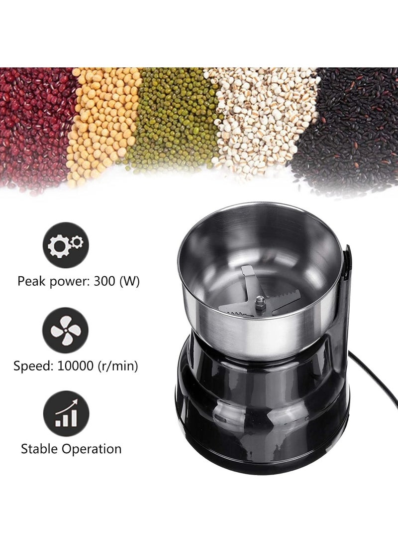 Stainless Steel Mill Grinder Electric Spice & Herb Grinder with High-Speed Blades, Durable Design for Home & Kitchen Use  - Image 2