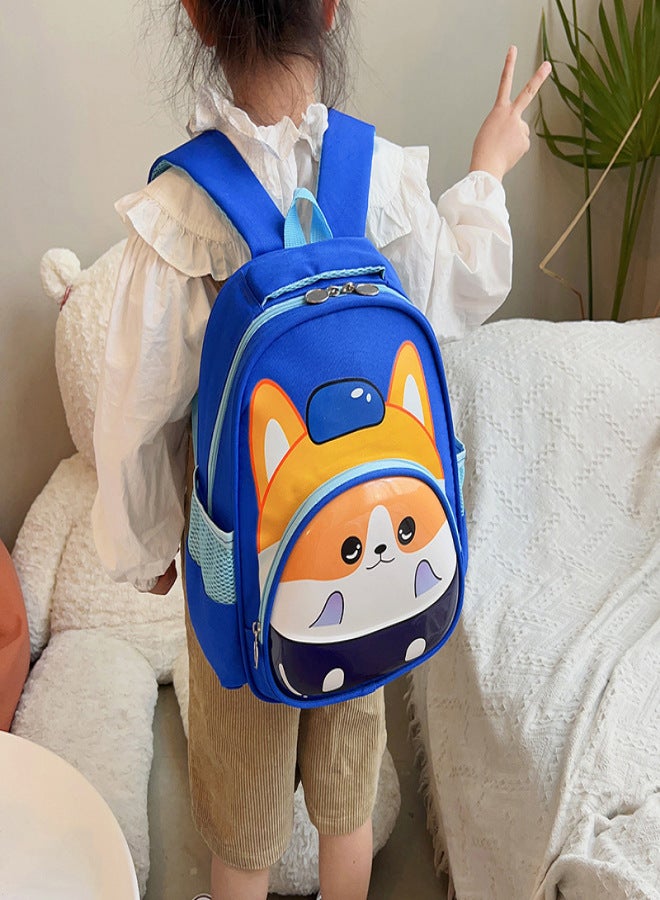Water-proof kindergarten school bag for preschool 3-6 boys and girls, cartoon fashion, lightweight and burden-reducing children's bag Cute pets nine - Image 4