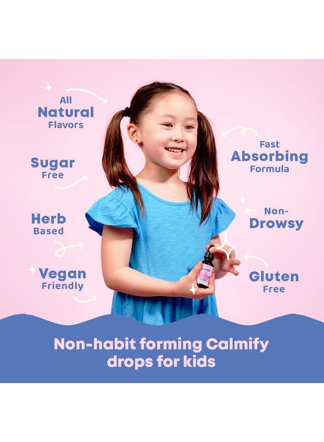 JoySpring Magnesium Citrate & Glycinate Liquid for Kids - Sugar & Gluten-Free Supplement with L-Theanine & Chamomile - Supports Kids & Teens (1 fl oz, 30 Servings) - Image 2