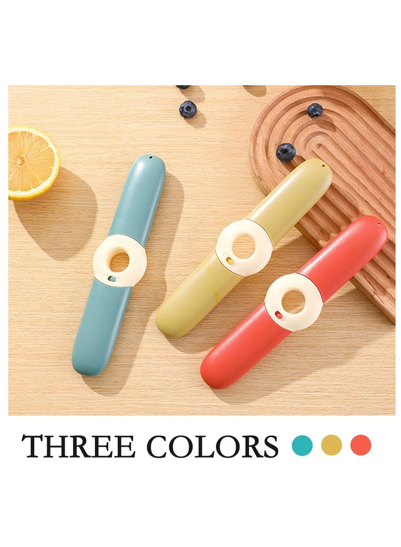 5 in 1 Kitchen Peeler, Portable Multifunctional Travel Stainless Steel Fruit Knife with Lid, Bottle Opener Orange Peeler Fruit Vegetable Peeler for Kitchen, Outdoor Travel, Camping (Red) - Image 4