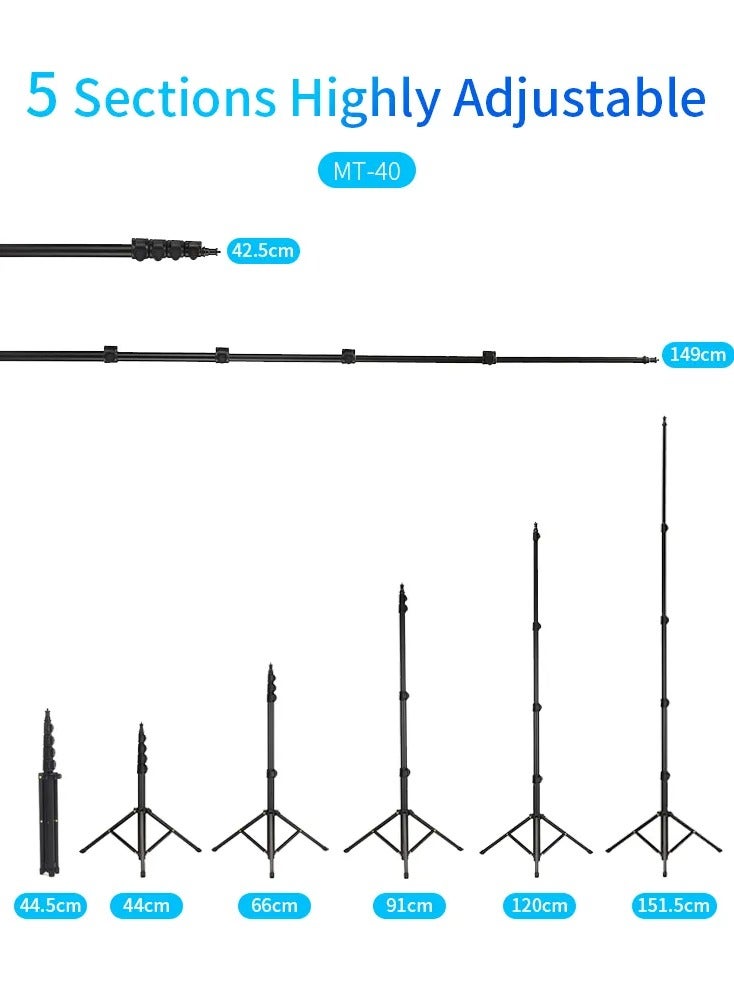 Jmary MT-40 Selfie Stick Tripod 2 in 1 Extendable Monopod with Wireless Remote for Smartphones Cameras GoPro – Lightweight Portable Stand for Vlogging Travel Live Streaming - Image 5
