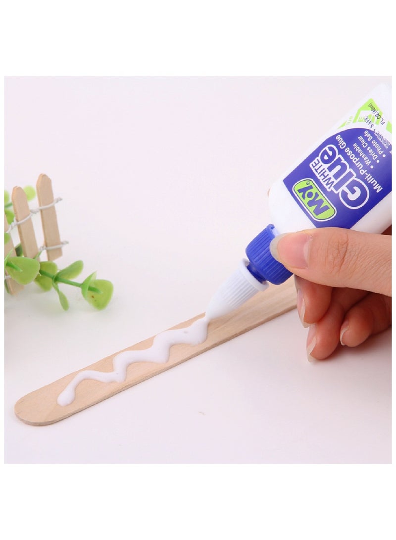 Moy Fine Glue Set 3PCS 50ml Glue Pen 60ml White Glue & Glue Stick  Non-Toxic Multi-Purpose Adhesive - Image 4