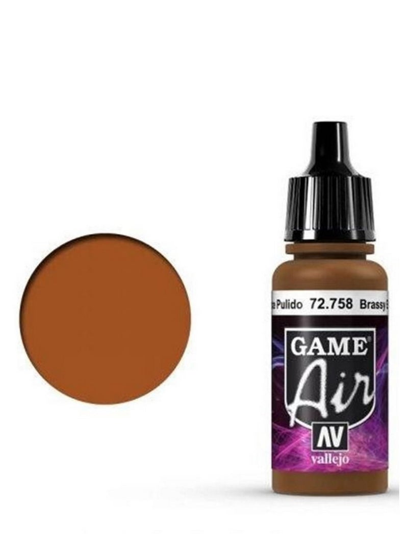 فاليجو طلاء أكريليك جيم إير 758 ​​نحاسي نحاسي، 17 مل - طلاء بخاخ للمنمنمات والنماذج