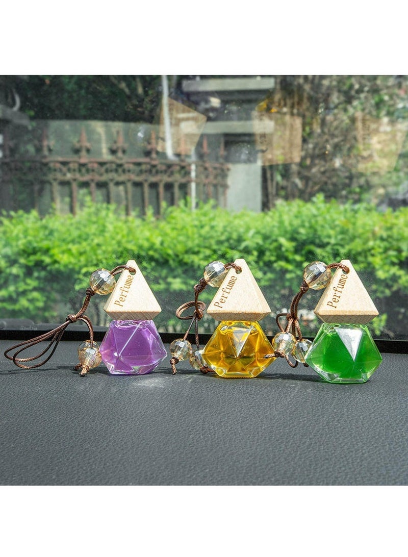 قلادة عطر للسيارة، عطر خفيف عالي الجودة يدوم طويلاً، إكسسوارات داخلية للسيارة، زينة العلاج بالروائح، قلادات الزيوت العطرية - Image 4
