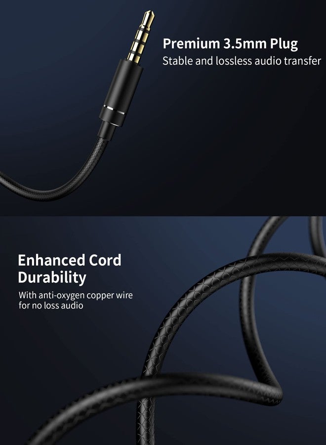 APETOO 3.5mm Wired Earbuds Headphones for Samsung A15 A14 A13 A12 A52, Noise Isolation in-Ear Earphones with Mic Volume Control HiFi Stereo for iPhone iPod Laptop Gaming Controller Android Phone MP3/MP4 - Image 3