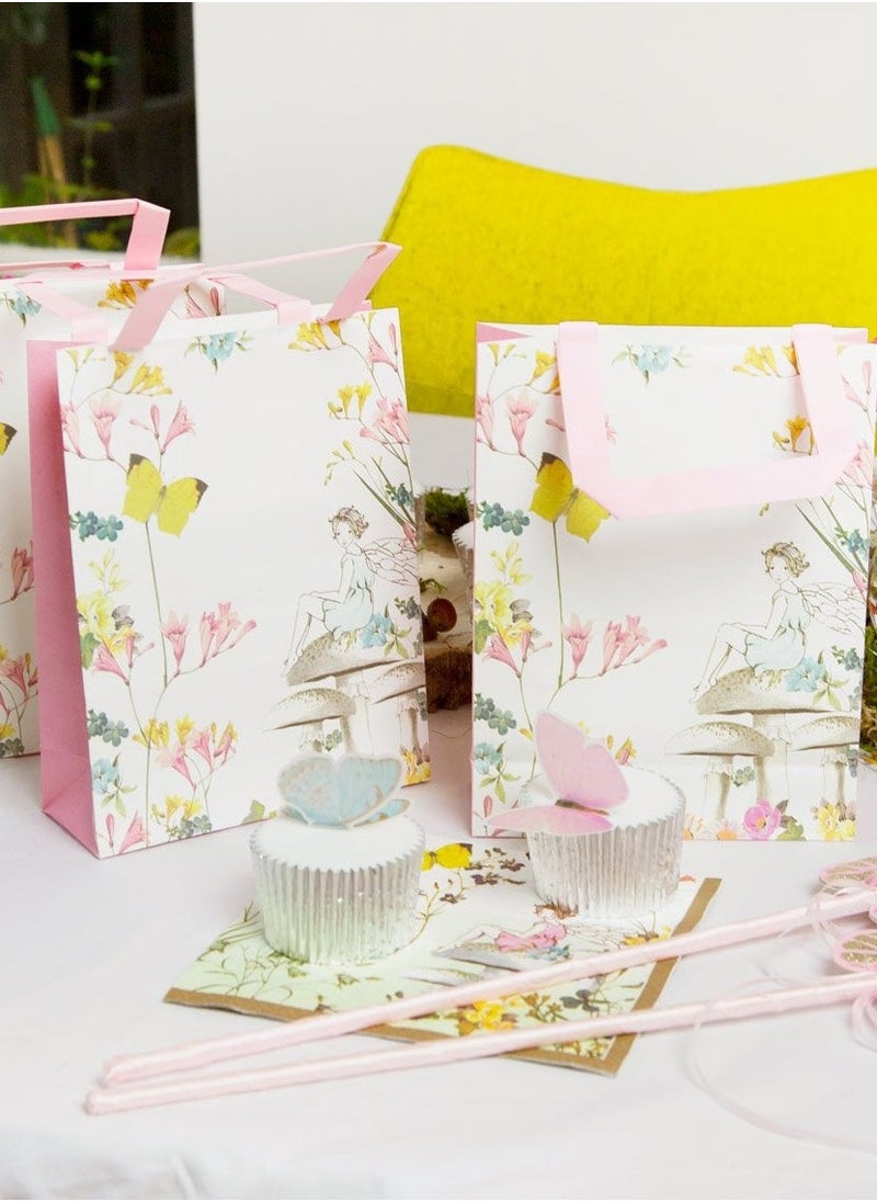 توكينج تيبلز حقائب ورقية تاتلي فيري من   بمقابض،  قطع - Image 1