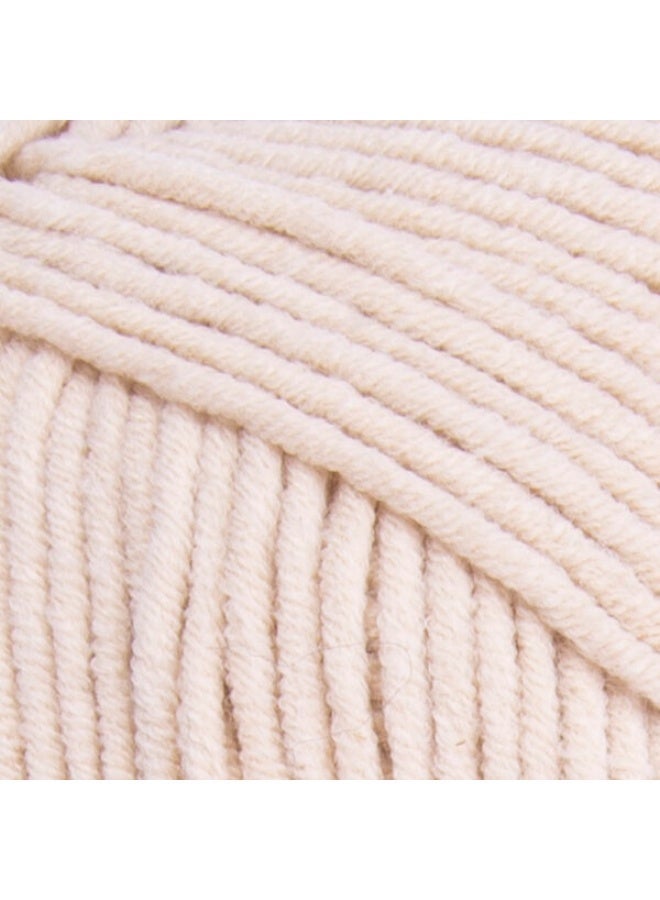 YarnArt Jeans Plus Yarn – Light Beige – Color 05 – 100g - Image 2