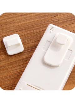 Y&D Damage Free Acrylic Wall Mount Organizer Storage Box for Phone Remote Control Holder Transparent Convenient Media 4 Pcs  - Image 3