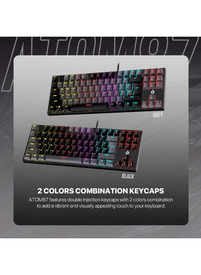 فانتيك ATOM MK876 V2 TKL RGB Mechanical Gaming Keyboard - Image 5
