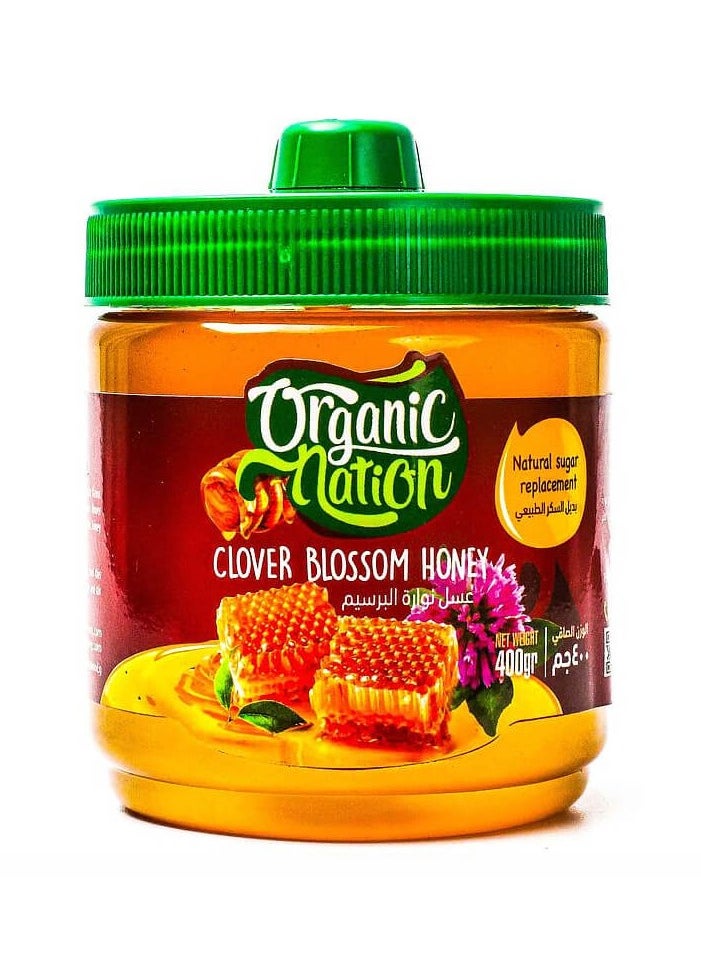 Organic Nation Honey Clover-400G  - Image 1