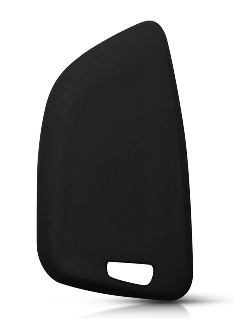 althiqahkey 3 Buttons 4 buttons Smart Remote Key Shell Cover Silicone Suitable for BMW F CAS4 5 Series X1 X5 X6 F15 F16 G11 7 Series 2014 2015 2016 Car Key (Color Name : Black)  - Image 5
