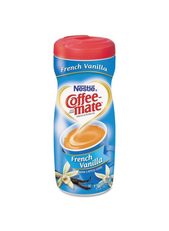Nestle Nestlé Coffee-mate Coffee Creamer, French Vanilla, 15oz powder creamer - Image 1