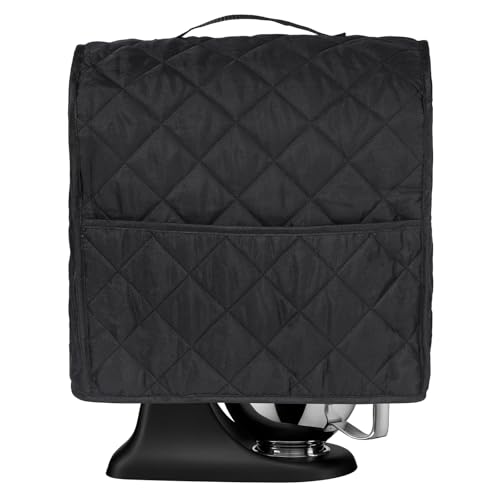INFIAURO 455QT Stand Mixer Cover for KitchenAid Artisan K5SS K45 K45SS KSM90 KSM150 Series TiltHead Stand Mixer Dust Cover with Pockets - Image 3