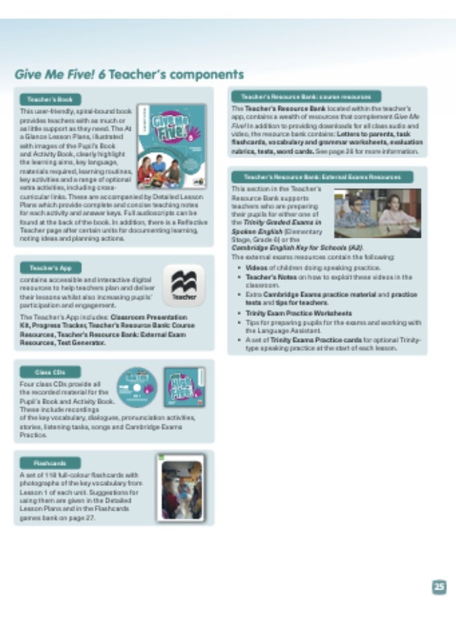 Macmillan Give Me Five! -  English Course for Young Learners -level 6-Teachers_Book - Image 3