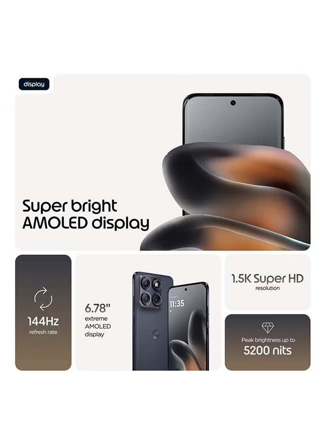 Motorola Edge 70 Fusion 5G Dual SIM Phone Pantone Silhouette 12GB RAM, 256GB Limited Edition with Free Gifts - Middle East Version - Image 5