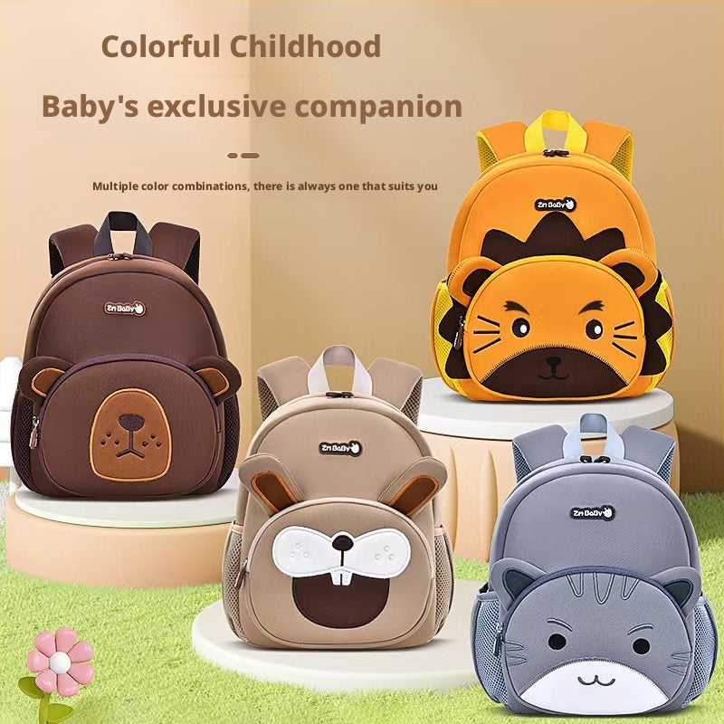 Sesame Baby Kids Backpack Cute Cartoon Mini Backpack for 1-3 Years Old - Image 2