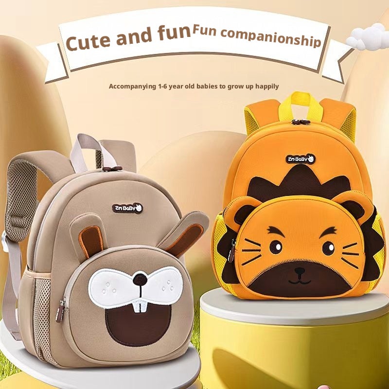 Sesame Baby Kids Backpack Cute Cartoon Mini Backpack for 1-3 Years Old - Image 1