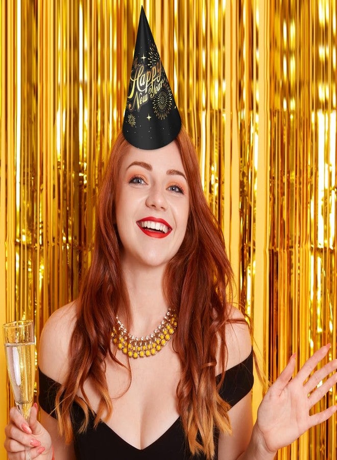 Festiko® 6 Pcs New Years Eve Party Hats (Design 2), Happy New Year Decorations 2023, New Years Eve Hats, New Years Eve Party Supplies 2023, Happy New Years Party Hats - Image 3