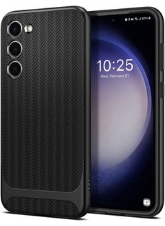 Spigen غطاء حماية نيو هايبرد لهاتف سامسونج جالكسي S23 بلس - أسود  - Image 1