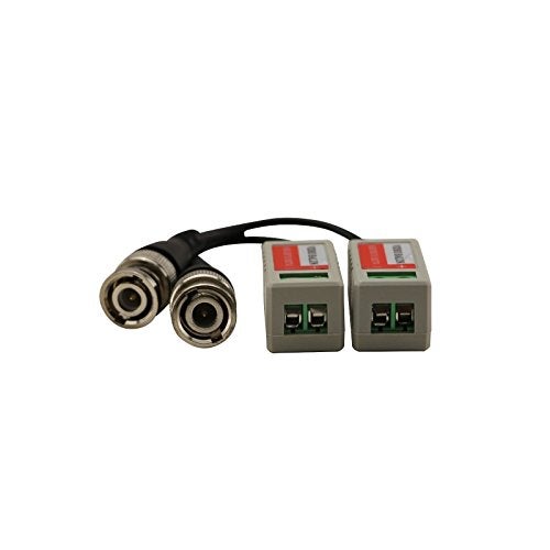 LipiWorld® Video Balun AHD CVI TVI Coax to UTP Cat6 Connector HD 720P 1080P CCTV BNC (PACK-5) - Image 5