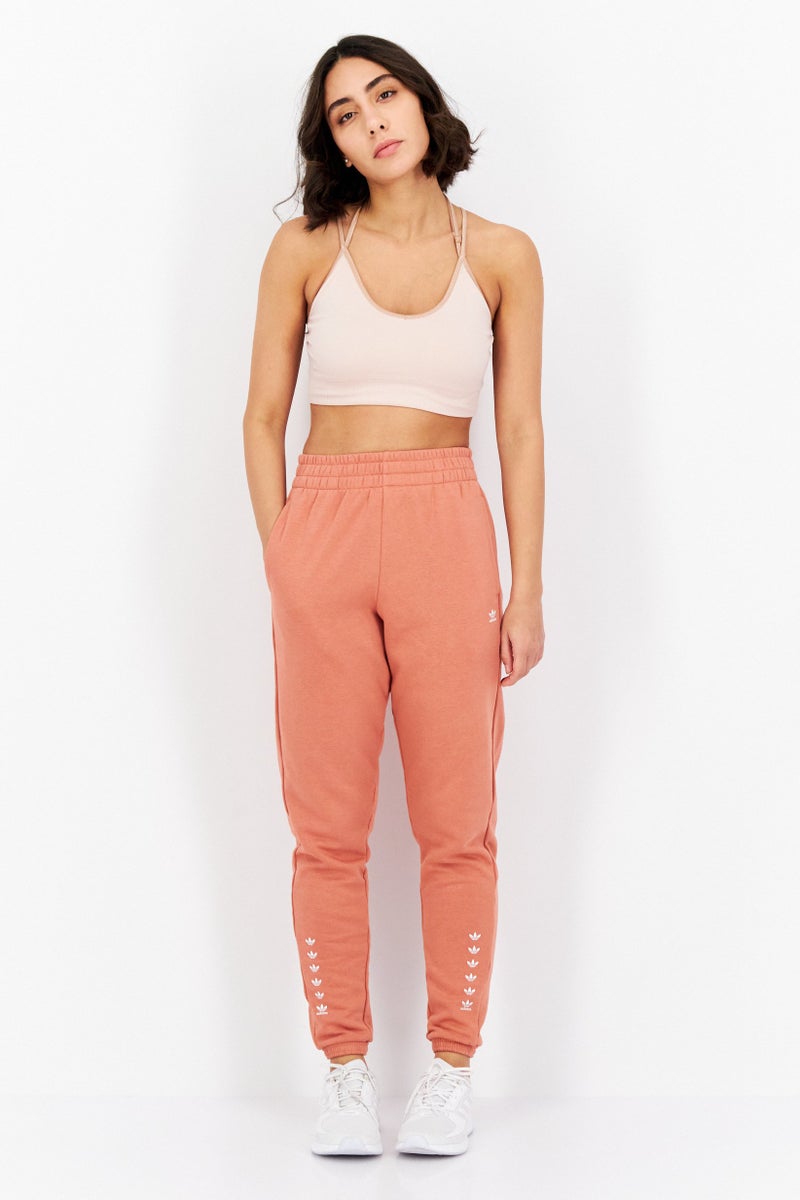 adidas Originals Women Sportswear Fit Training Sweatpants, Brown  - Image 4