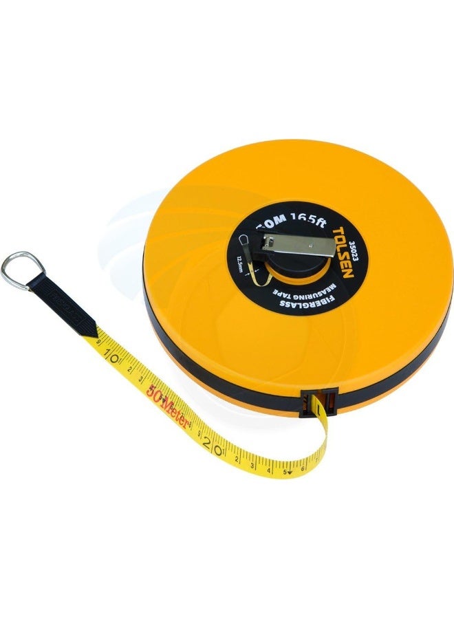 TOLSEN Fibreglass Measuring Tape, 50M/165Ft X 12.5Mm - Image 4