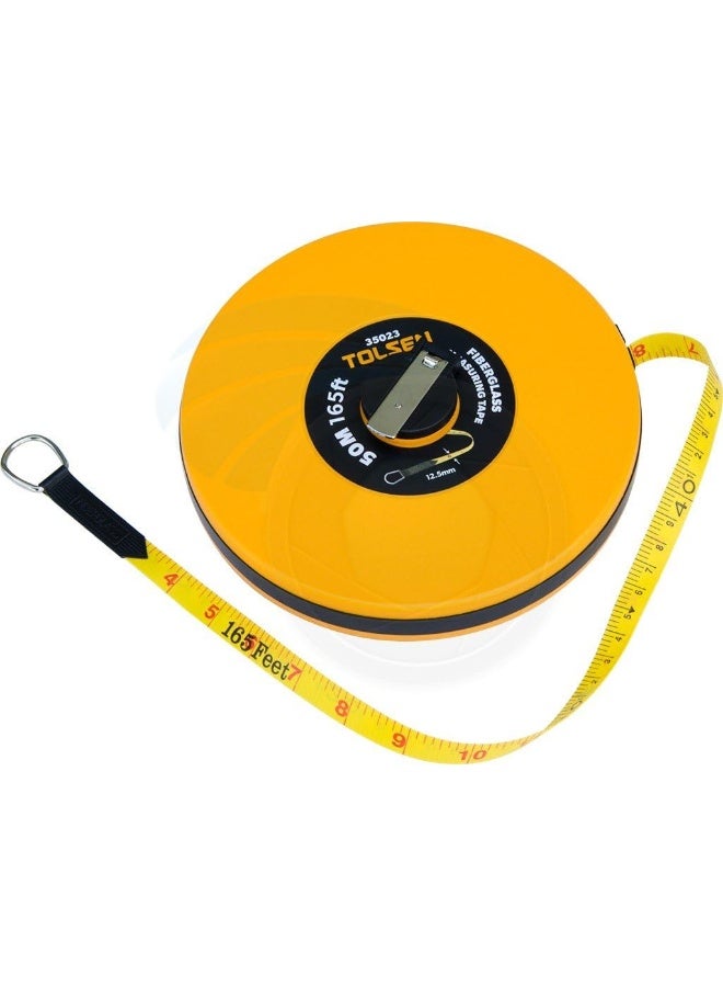 TOLSEN Fibreglass Measuring Tape, 50M/165Ft X 12.5Mm - Image 2