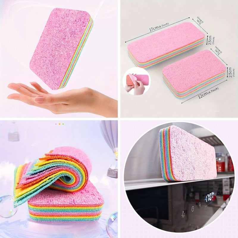 kesig Natural Microfiber Super Fiber Rag 10 Fiber Layer on 1 Rag Perfect Cleaning Extraordinary Liquid Absorption Ability Home Daily Use Kitchen Bathroom Living Room Everywhere - Image 5