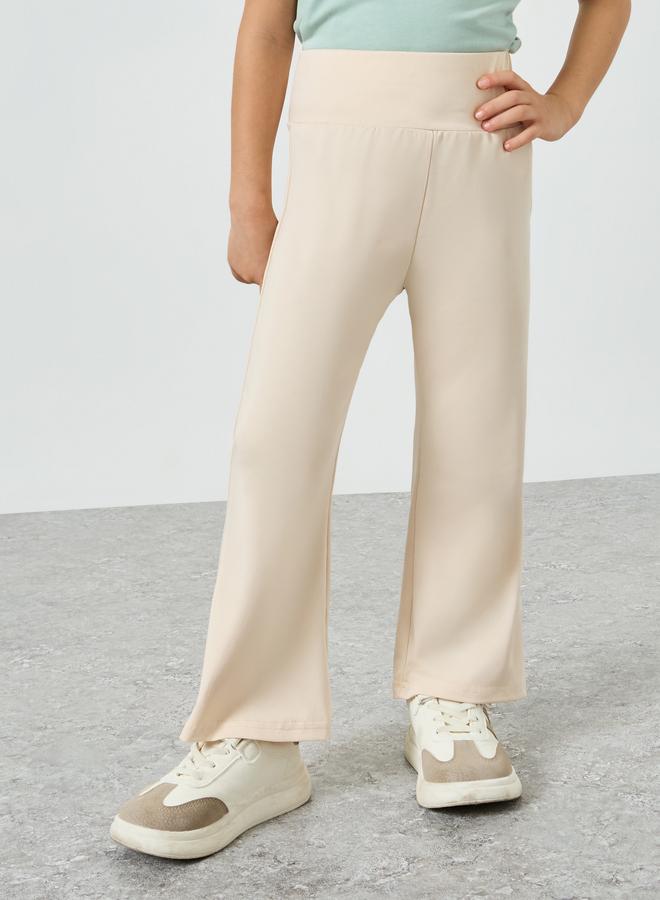 Styli Pack Of 3 - Girls Flared Leggings - Image 2