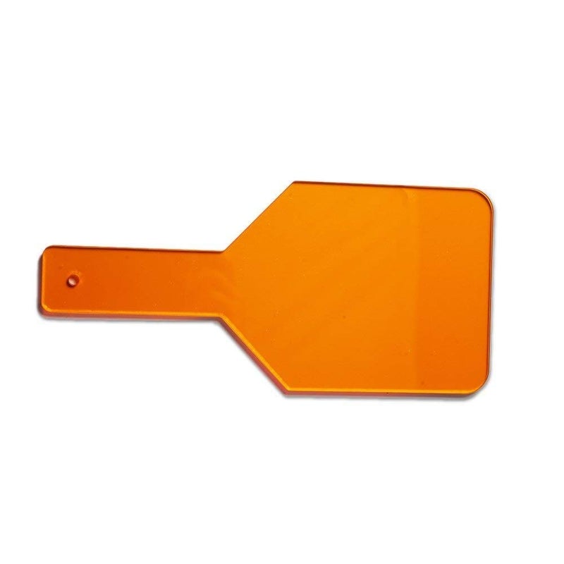 Pearson Dental Clinic Eye-Protector Curing Light Shield Hand Shield Plate Orange - Image 1