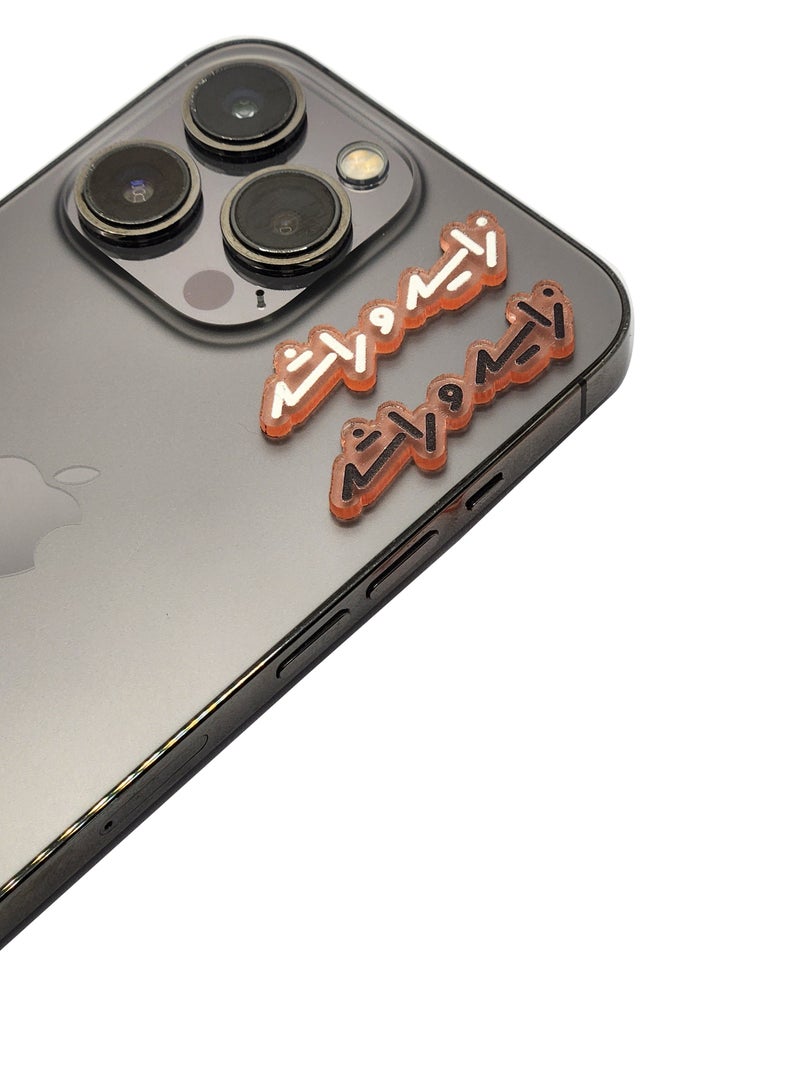 Acnor Sheikh Zayed & Sheikh Rashid Sticker – Car, Laptop, Mobile, Wall Decoration – UAE Leaders Vinyl Decal - Image 4