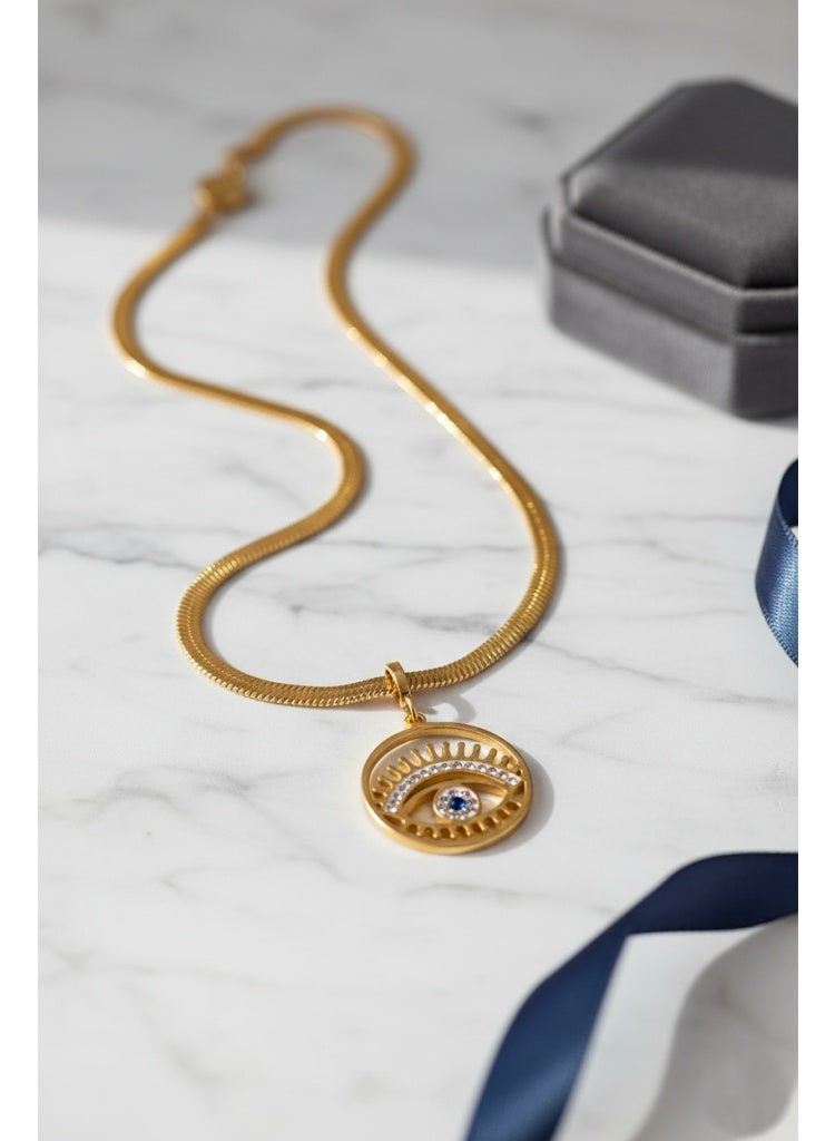 فلافي سلسلة حريمي بدلاية عين الحماية مرصعة بالكريستال – تصميم أنيق - Image 2