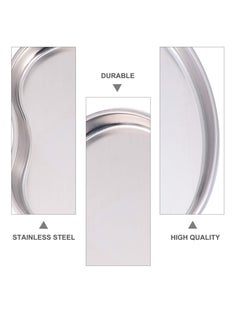 Y&D 3Pcs Kidney Tray Stainless Steel Emesis Basin Shaped Metal Dish Tattoo Flat Plate for Soiled Dressing Waste  - Image 5