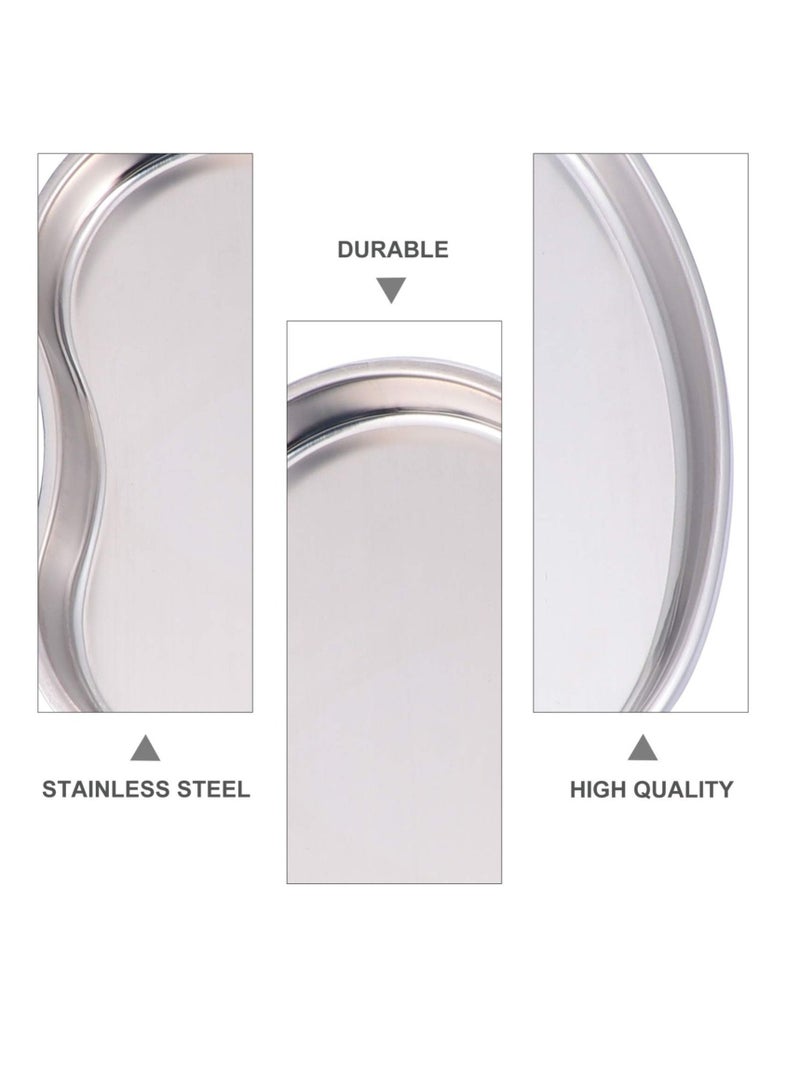 Y&D 3Pcs Kidney Tray Stainless Steel Emesis Basin Shaped Metal Dish Tattoo Flat Plate for Soiled Dressing Waste  - Image 5