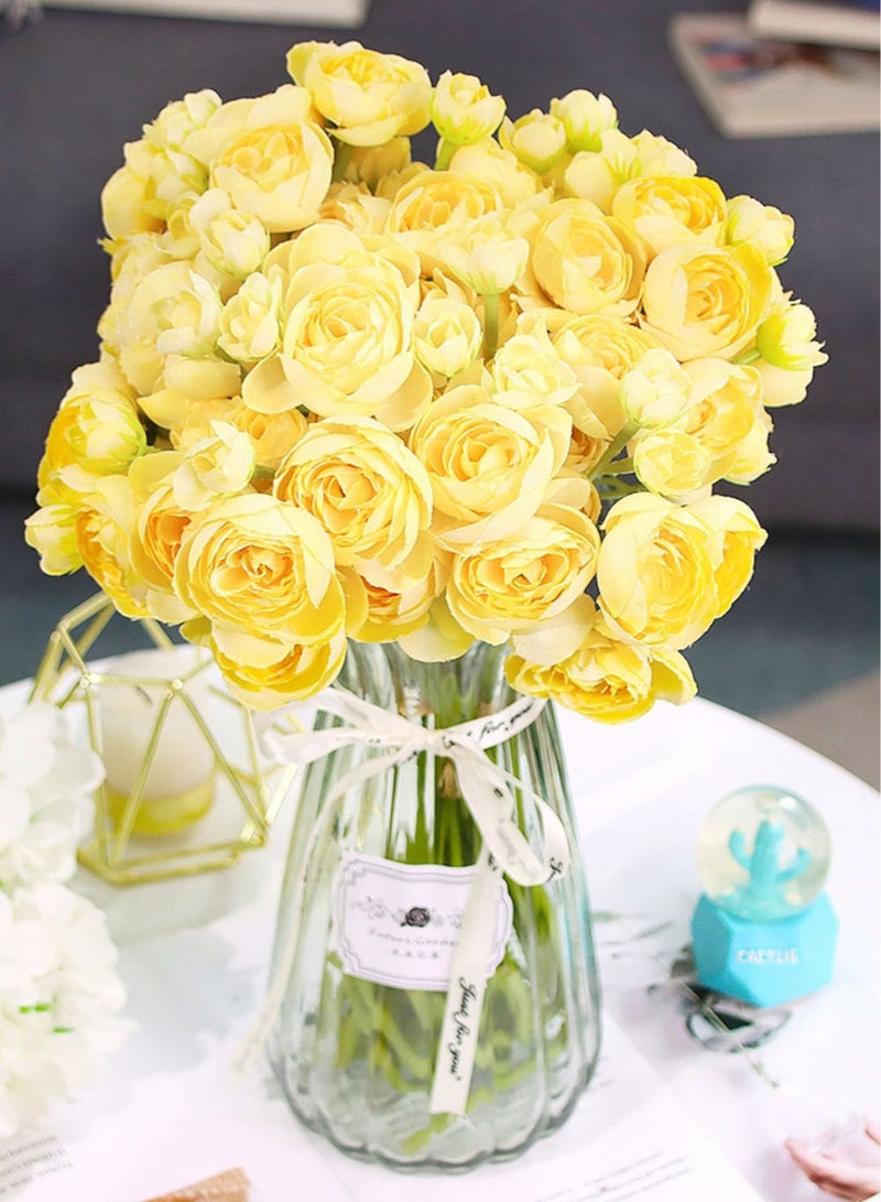 Jingke Glass Vase Simple Desktop Vase Living Room Decoration Ornaments Transparent 22cm - Image 2