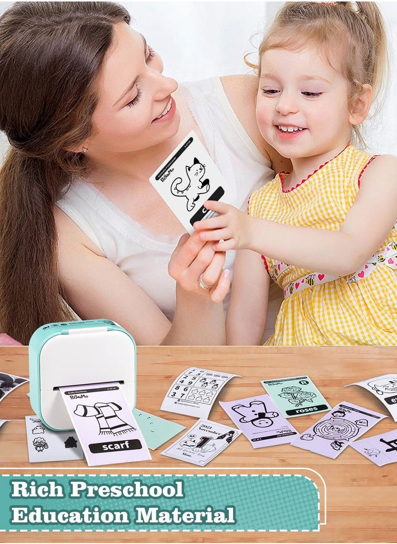 phomemo - T02 Mini Thermal Label Printer Home Photo Printer Student Error Printer - Image 1