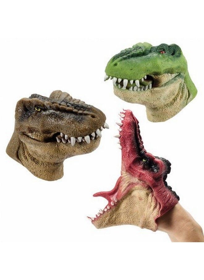 Schylling - Dino Hand Puppets (Set Of 3) - Image 1