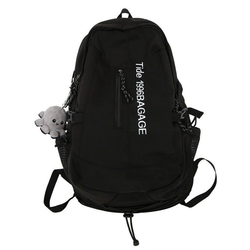 Men's Large Capacity Fashionable Backpack for Middle and High School Students, Casual Travel Bag
