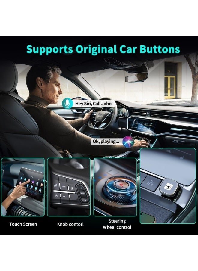 Ultra Compact Wireless CarPlay Adapter for iPhone Auto Connect with USB C Cable iOS 10 Plus Compatible 2016 Year Cars - Image 5