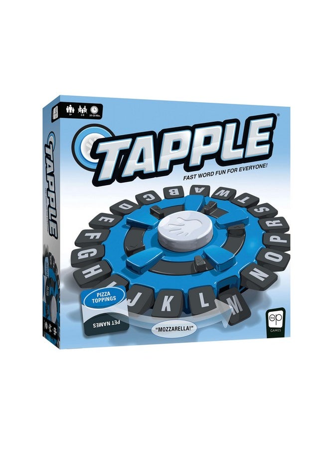 USAopoly USAOPOLY TAPPLE® Word Game | Fast-Paced Family Board Game | Choose a Category & Race Against The Timer to be The Last Player | Learning Game Great for All Ages (1 Pack)  - Image 1
