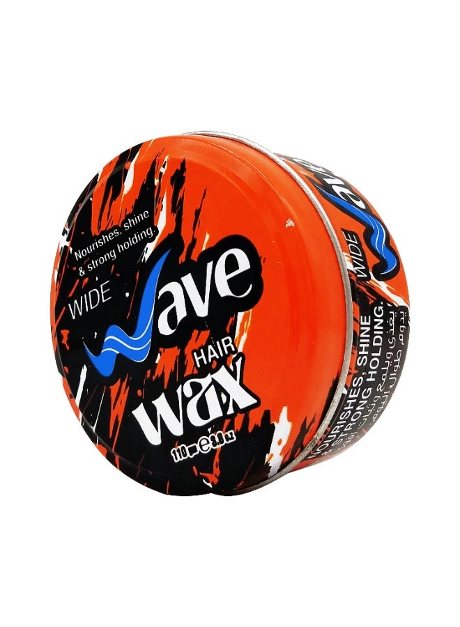 Wide Wave Hair Wax Medium and Wavy Orange 110GM - Image 2
