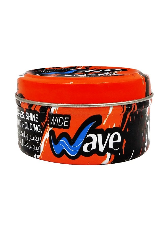 Wide Wave Hair Wax Medium and Wavy Orange 110GM - Image 3