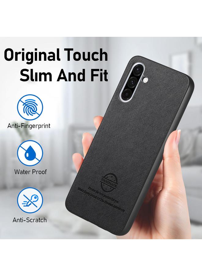 erorex Case For Samsung Galaxy A56 5G Twill Fabric Leather Skin Back Phone Case - Image 5