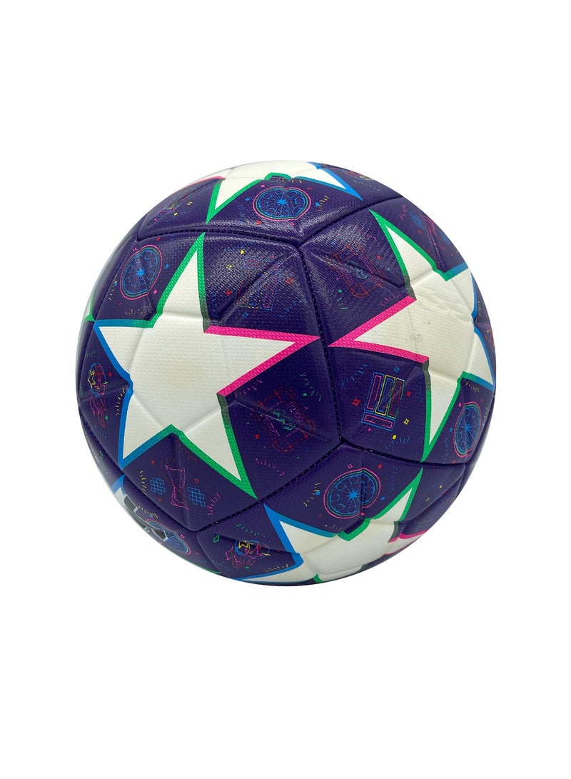 Spall Football Soccer Ball For Matches World Cup Best Indoor/Outdoor Water Proof Ball For Professional Training And Match Men And Women Youth And Adult  - Image 5