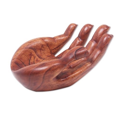 NOVICA Praise and Gratitude Wood Sculpture - Image 3