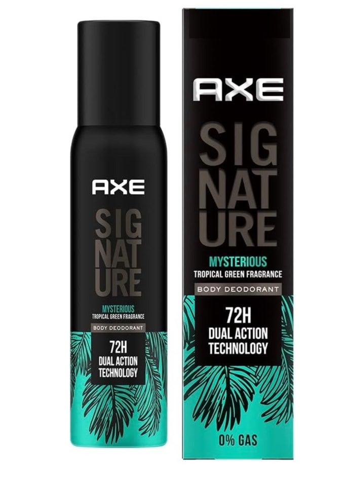 Axe Signature Mysterious Long Lasting No Gas Body Deodorant For Men 122 ml 